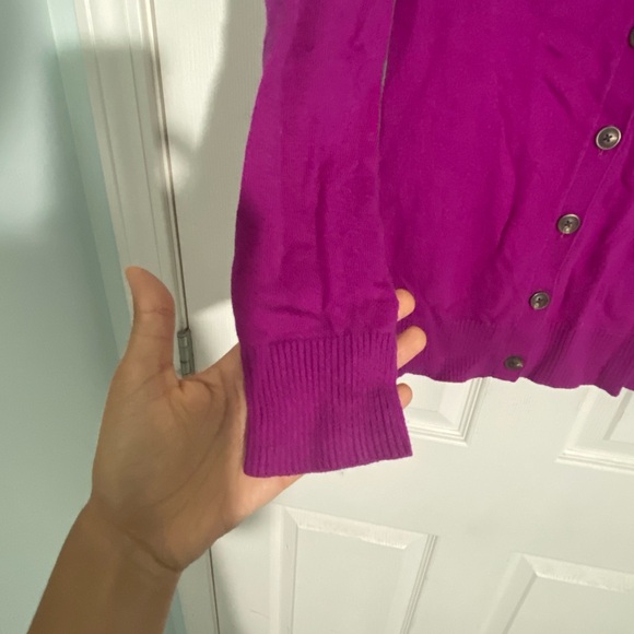 Gap magenta cardigan - Picture 4 of 5